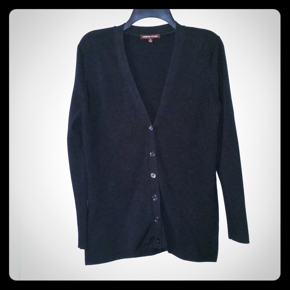 Adrienne Vittadini V-neck Cardigan